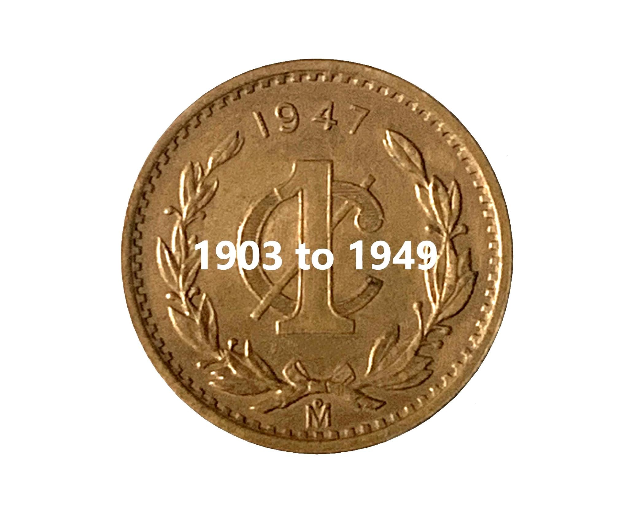 Cinco centavos coins - Etsy 日本