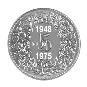 1948 to 1975 Switzerland 5 Rappen - Choose Year(s) & Quantity