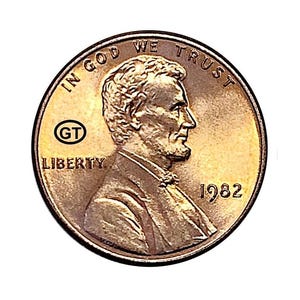 USA 1982 Small Date Zinc - Lincoln Memorial Penny - Grades: BU • Red • Red-Brown • Brown