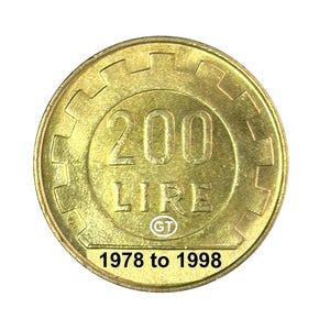 200 lire - Etsy 日本