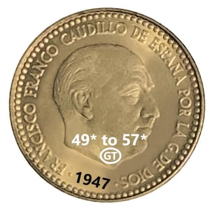 1953 una peseta - Etsy 日本