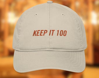Keep it 100 Embroidered Showgirl Hat