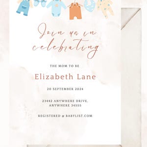Baby Boy Baby Shower einladen