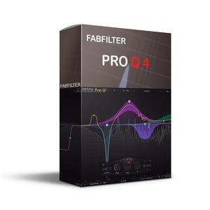FabFilter Pro-Q 4 Professional EQ Plugin | Mixing Mastering and Dynamic Equalizer | Instant Download for Windows and Mac