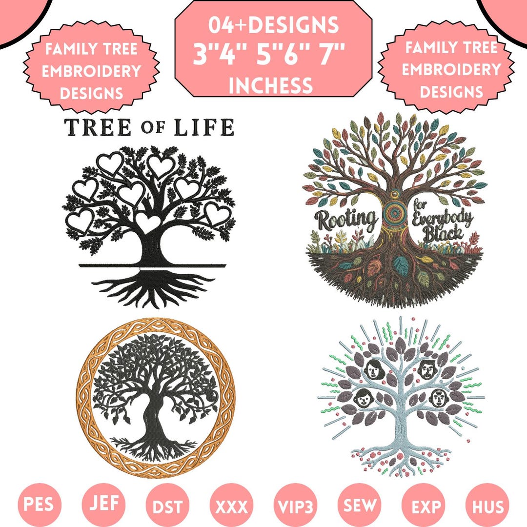 Celtic Tree of Life Machine Embroidery Designs Spiritual Tree of Life ...