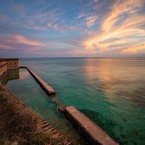 Atop Fort Jefferson, Dry Tortugas National Park