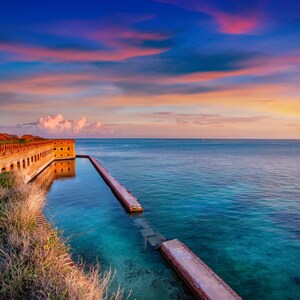 Sunset Atop Dry Tortugas Fort Jefferson