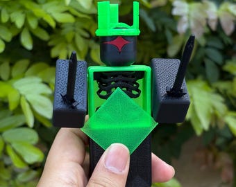 Roblox Forsaken 1x1x1x1 minifigure – Retro Gamer Charm