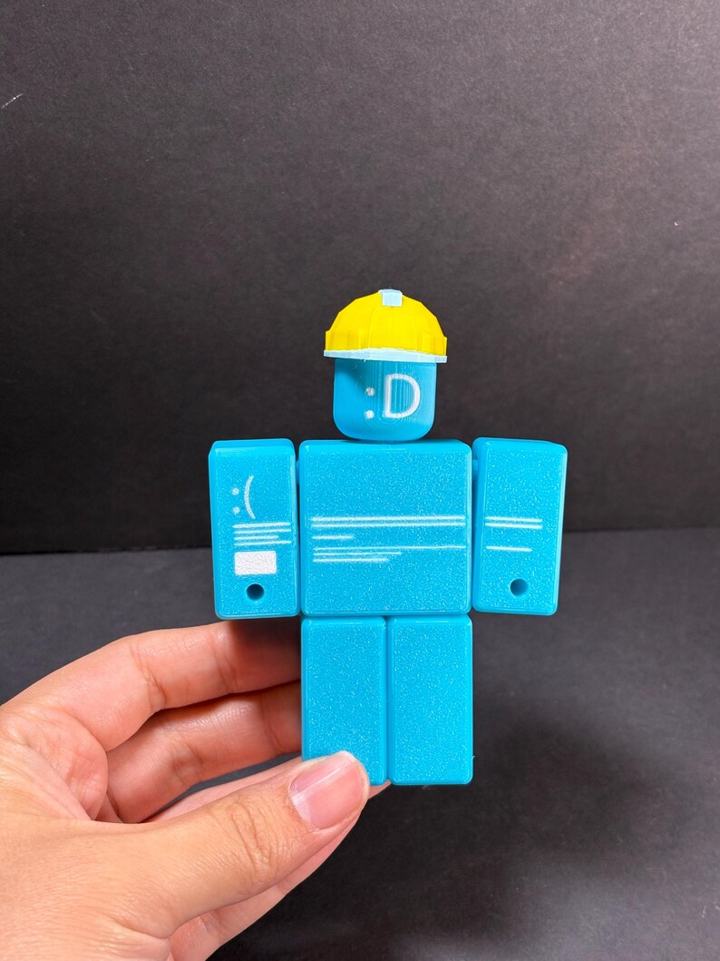 Roblox Forsaken Builderman BSOD skin figure image 9