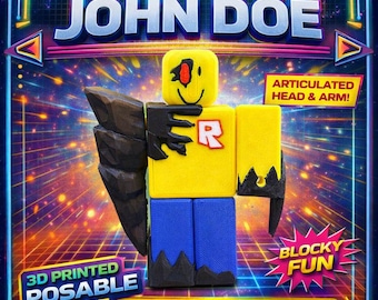 Roblox Forsaken John Doe Minifigure - Etsy