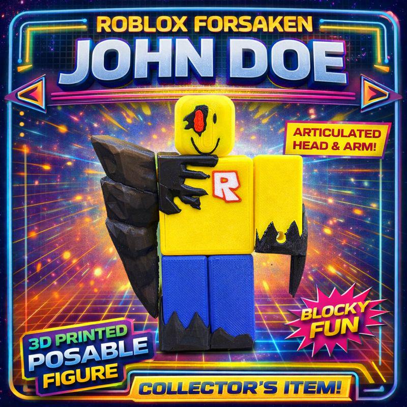 Roblox Forsaken John Doe Minifigure - Etsy