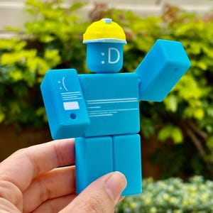 Roblox Forsaken Builderman BSOD skin figure image 1