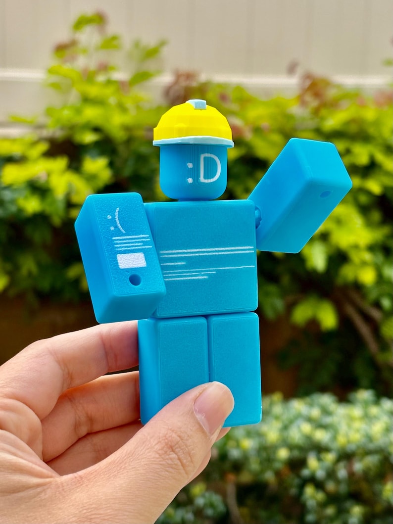 Roblox Forsaken Builderman BSOD skin figure image 1