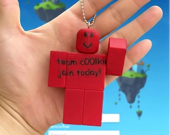 Roblox Forsaken Coolkid Keychain Ornament – Retro Gamer Charm