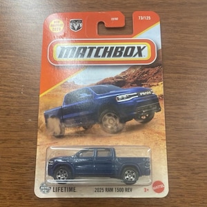 2025 RAM 1500 REV - 73/125 - Brand New - Matchbox