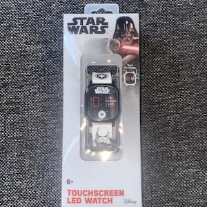 Star Wars Collectible Touchscreen LED Wrist Watch - Brand New