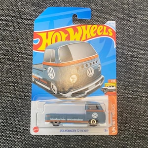 Volkswagen T2 Pickup - HW Hot Trucks 1/10 - 42/250 - Brand New - Hot Wheels