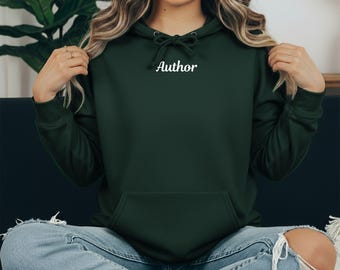 Sudadera con capucha de autor/regalo para escritor, regalo literario