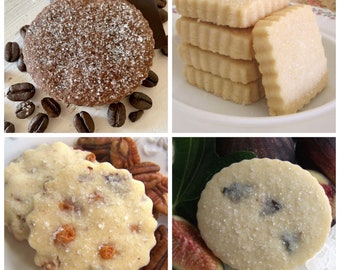 Curated  Fan Favorites Shortbread Collection  - 4 Dozen Cookies