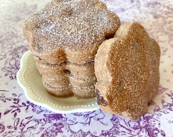 Biscuits sablés au chocolat et aux framboises 1 douzaine