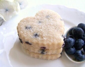 Blueberry Shortbread Cookies 1 Dozen