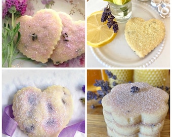 Lavender Lovers Curated Shortbread Collection - 4 Dozen Cookies