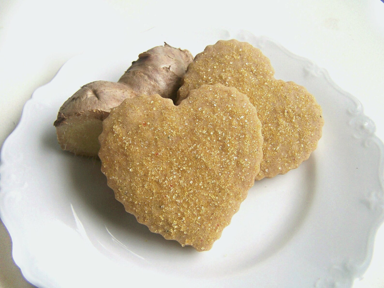 Ginger Molasses Shortbread Cookies 1 Dozen Etsy