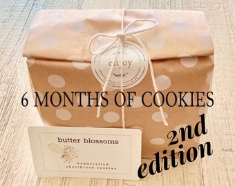 2nd Edition 6 Month Shortbread Cookie Subscription Box