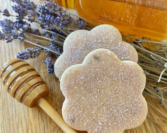 Honey Lavender Shortbread Cookies 1 Dozen