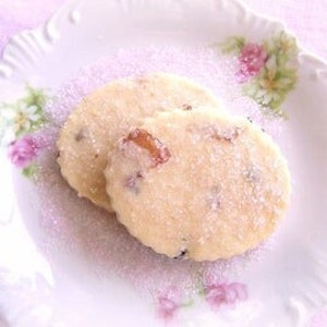 Rose Petal Shortbread Cookies 1 Dozen