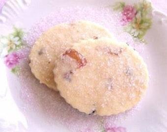 Rose Petal Shortbread Cookies 1 Dozen