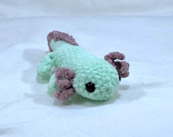 Axolottle Desk Abettor - Axolotl Gehäkelter Schreibtisch Begleiter