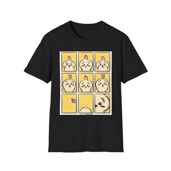 Usagi 100% Cotton Shirt, Chiikawa, Usagi,tee for Everyday Wear