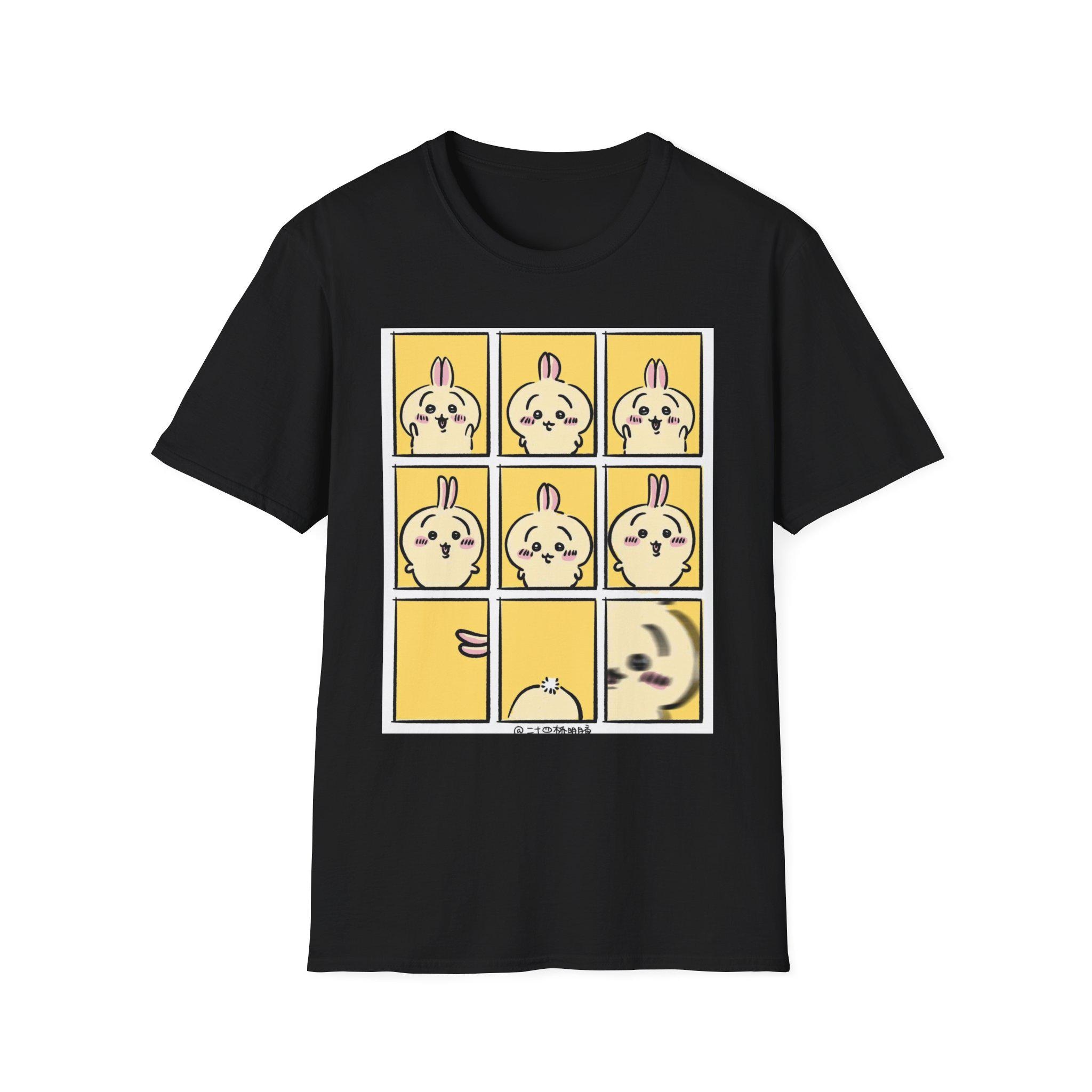 Usagi 100% Cotton Shirt, Chiikawa, Usagi,tee for Everyday Wear