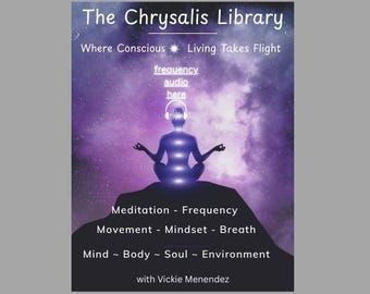 Frequency Meditation Guide + Audio | Breathwork, Rituals, Mindfulness PDF | Instant Calm, Daily Practice, Spiritual Self-Care Workbook