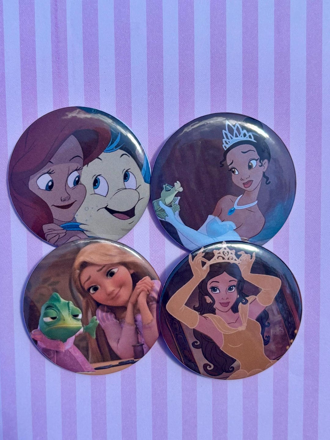 Princess Button Princess Button Set - Etsy