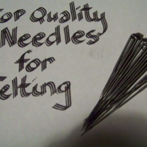 Bethany Arts 100 Felting Needles-Various sizes-3  Inch-Gauges 32-36-38-40-42