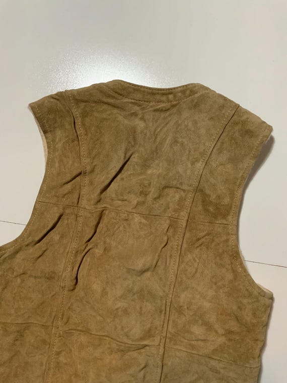 Vintage 70s 80s Sears The Leather Shop Suede Sher… - image 6