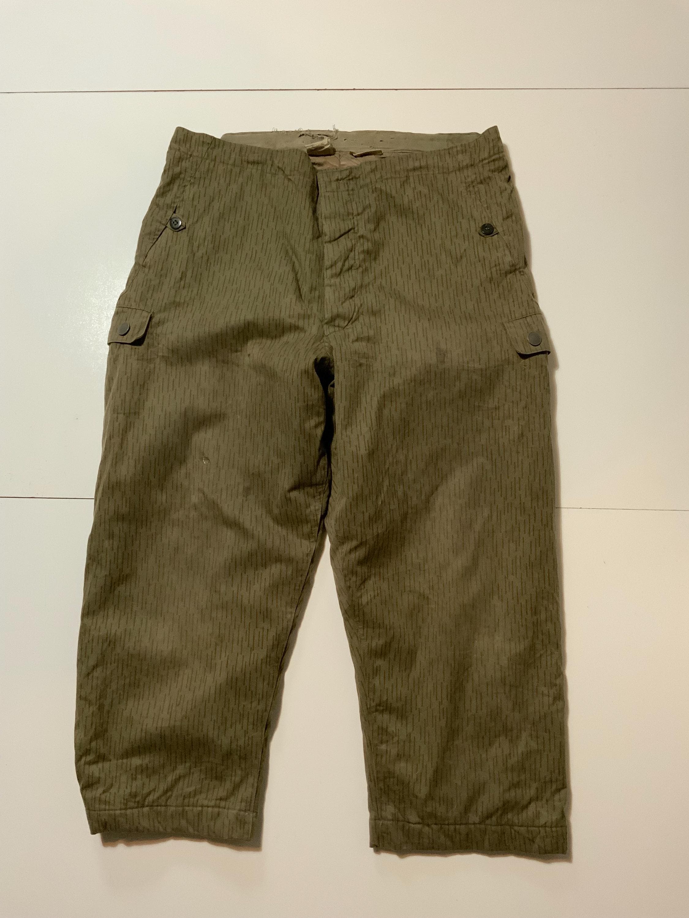 OLIVE】Rain drop camo tent pants 【公式通販】