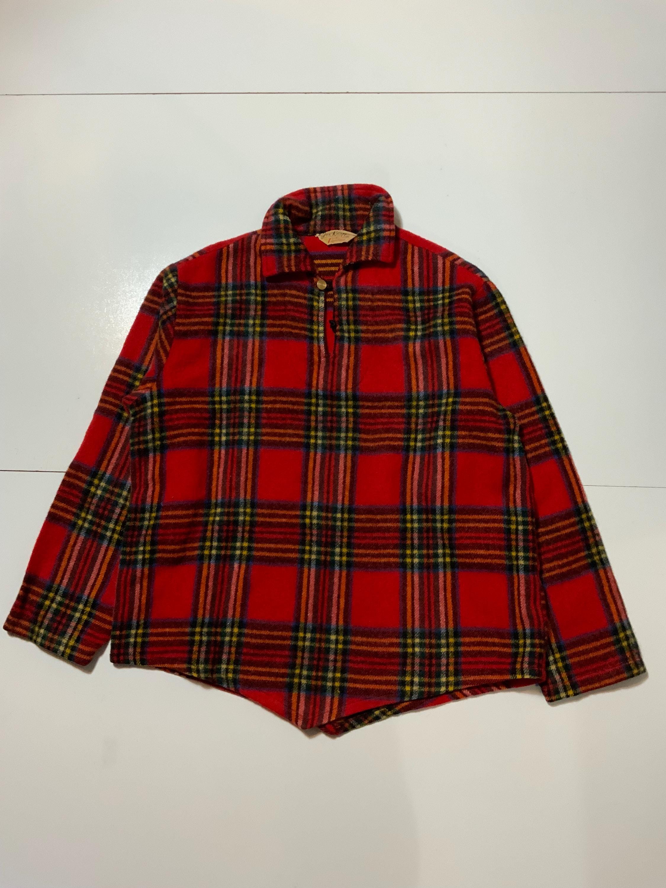 Fox knapp / ジャケット/--/--/ORN/チェック// Fox Knapp Sportswear - Etsy