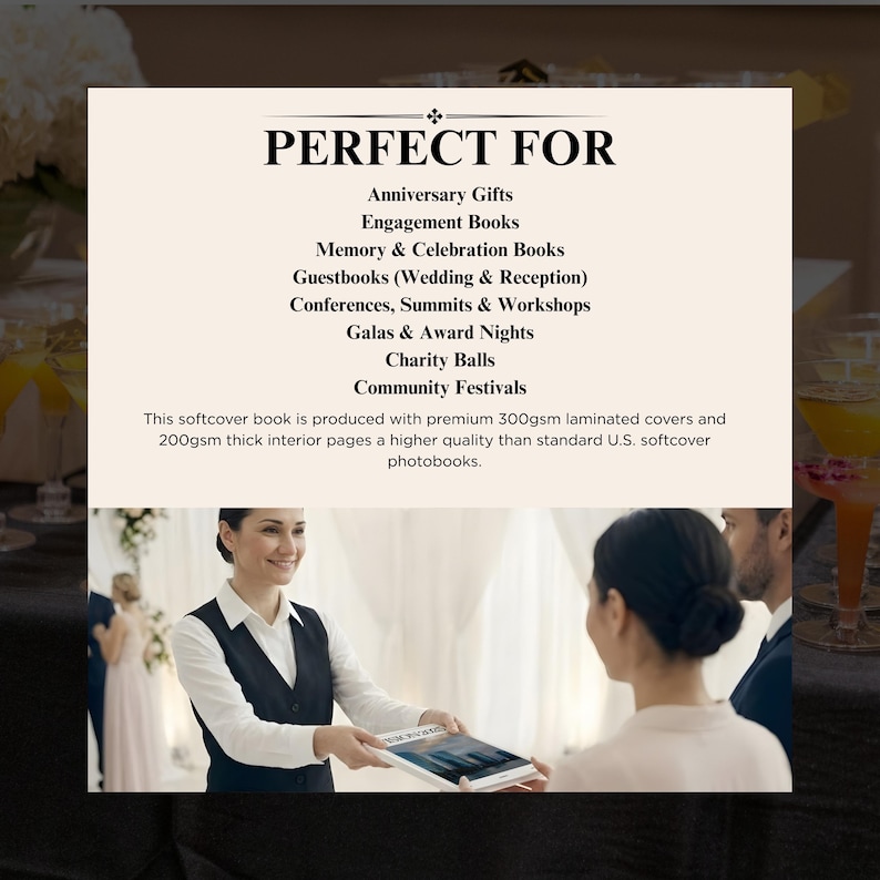 Event Program Booklet Softcover Book, Printed Conference & Corporate ...