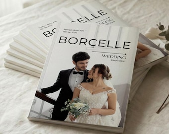 Wedding Guest Book Printing, Softcover Event Publications, Magazine-Style Keepsake