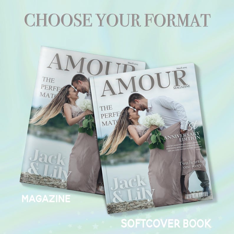 love photo album printed, premium printed magazine, luxury gift for couples, couple magazine design, couple magazine layout, romantic photo gift, anniversary photo story, romantic story design, love journey printed book, digital to printed couple book, photo to printed magazine, personalized design printed, canva printed photo book, printed canva couple magazine, canva love story print, customized couple photo magazine, printed personalized book, custom romantic printed book, elegant printed