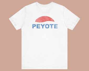 Retro 90er Jahre Peyote Graphic Tee.