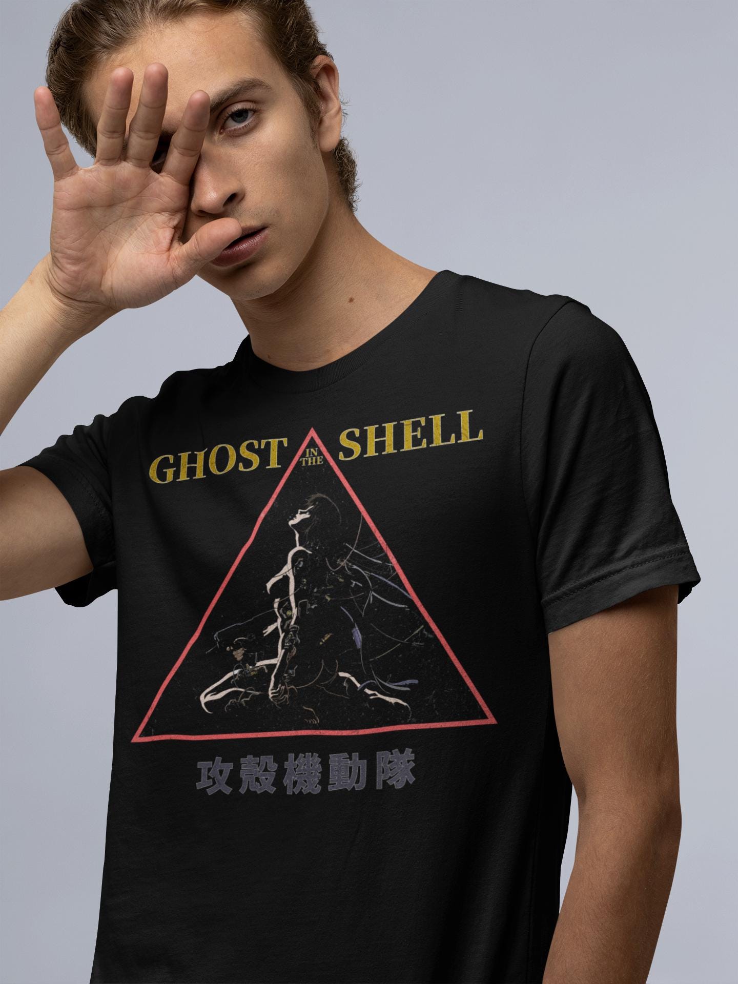 Ghost in the shell shirt - Etsy 日本