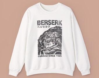Vintage Berserk Manga Anime Sweatshirt. Retro 90's Jumper