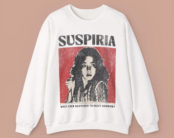 Sudadera de la película de terror retro Suspiria. Regalo de Halloween y Navidad.