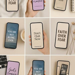 Christian Phone Wallpapers | Bible Verse Digital Pack