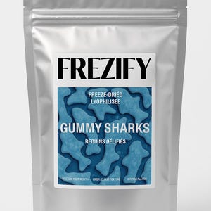 Freeze Dried Gummy Sharks