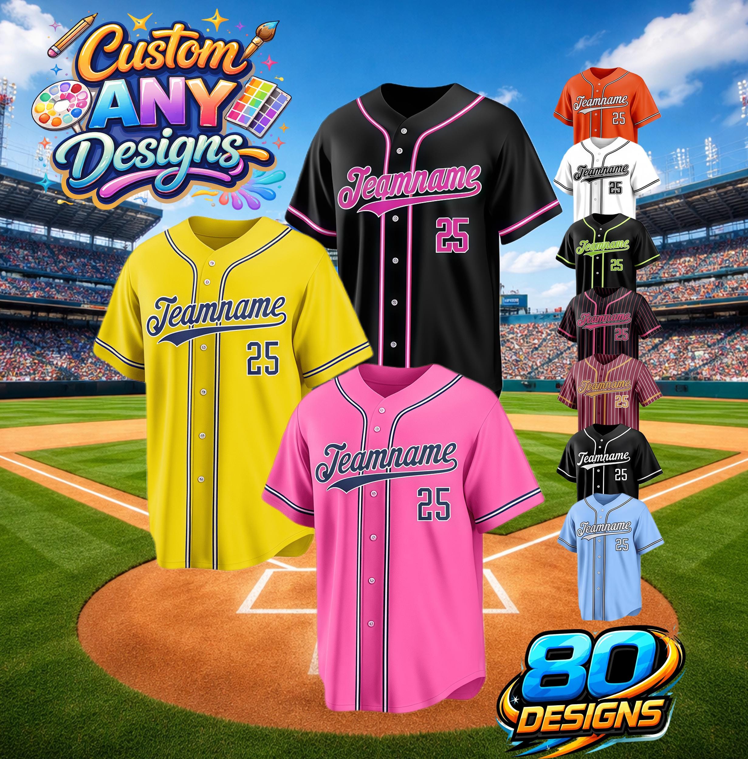 Dodgers Sakura Jersey - Etsy